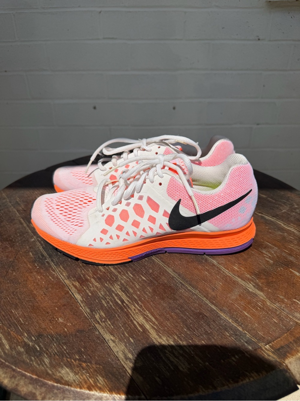 Nike Pink, Orange & Black Women's Running Shoes